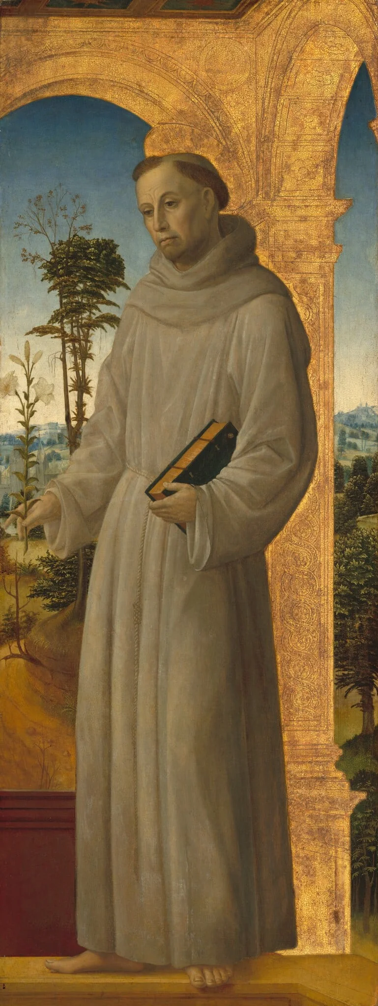Saint Anthony of Padua, detail