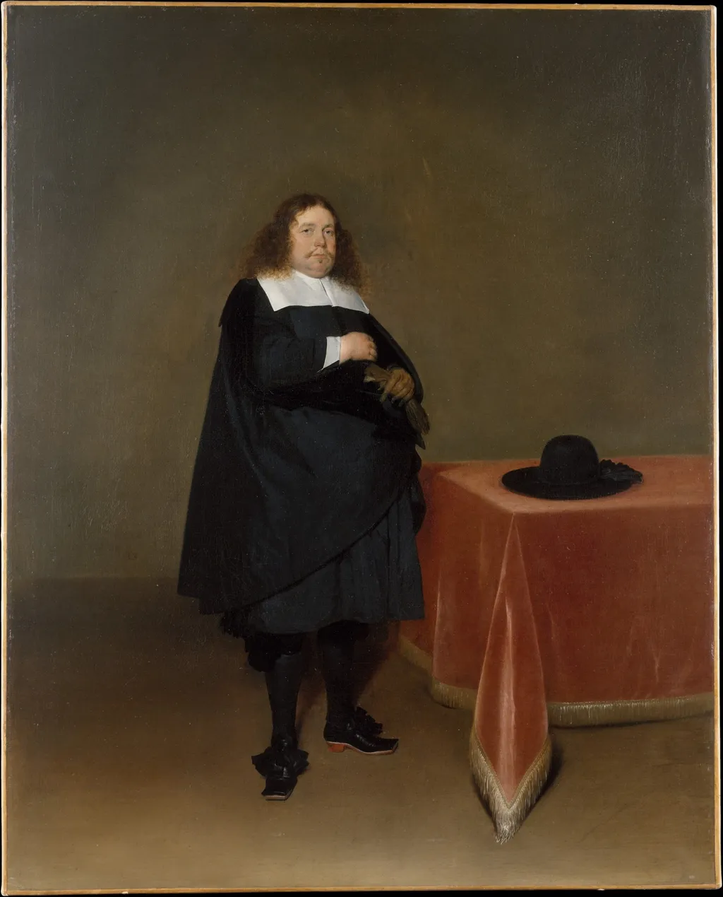 Burgomaster Jan van Duren (1613–1687), by Gerard ter Borch, oil, 1666