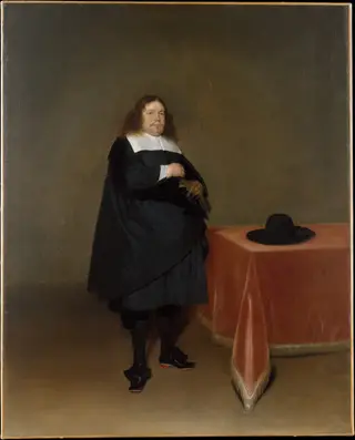 Burgomaster Jan van Duren (1613–1687), by Gerard ter Borch, oil, 1666