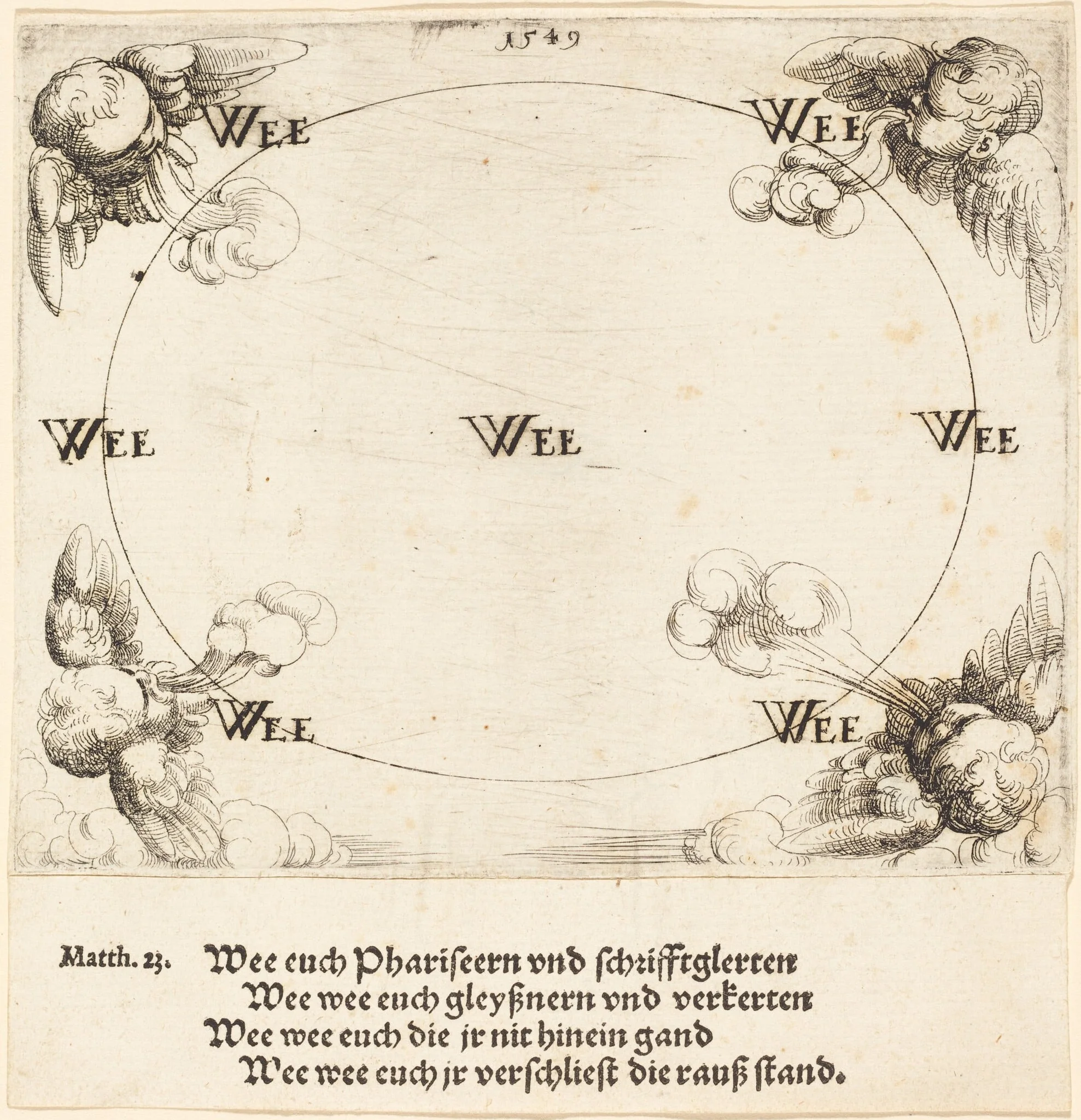 Woe is Pronounced on Covetousness, detail