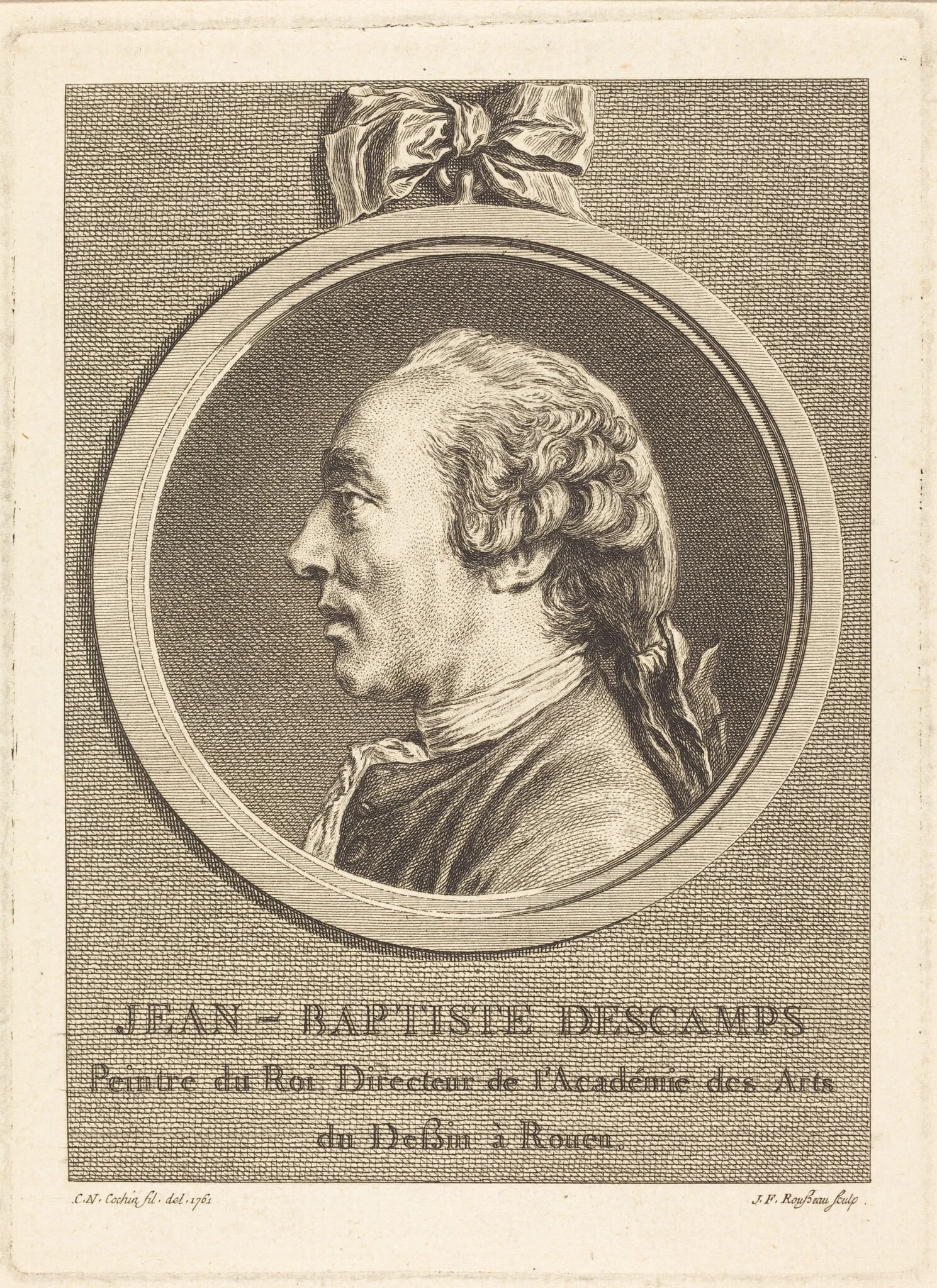 Jean Baptiste Descamps, detail