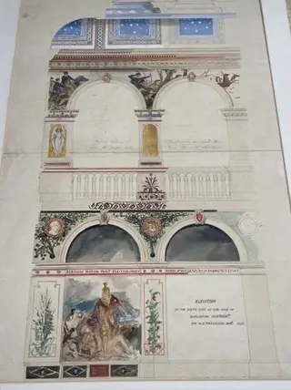 Untitled, by William Bell Scott, watercolor, 1865