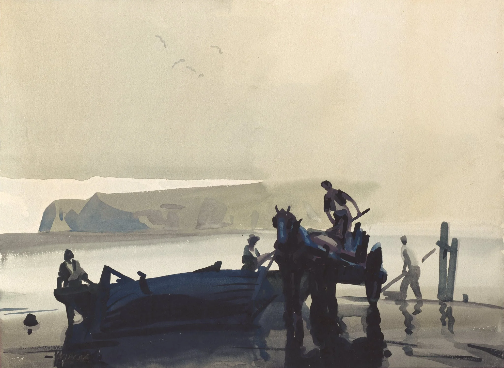 The Trailing Fog, detail