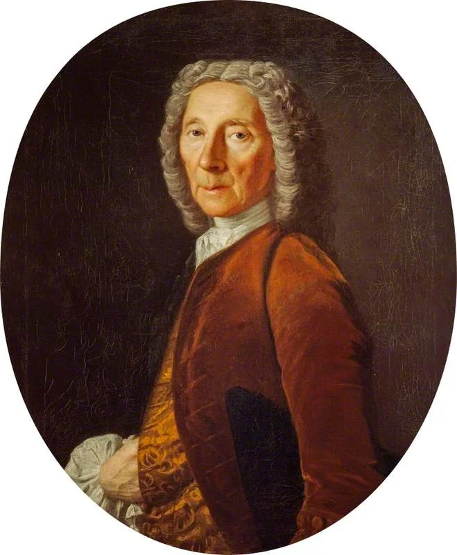 Sir Peter Halkett Wedderburn, 1st Bart of Pitfirrane and Gosford (c 1659 - 1746), detail