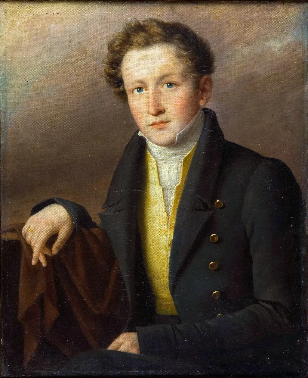 Portret Leona Sapiehy, by Józef Oleszkiewicz, oil, 1827