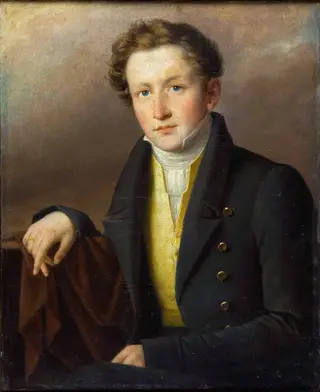 Portret Leona Sapiehy, by Józef Oleszkiewicz, oil, 1827