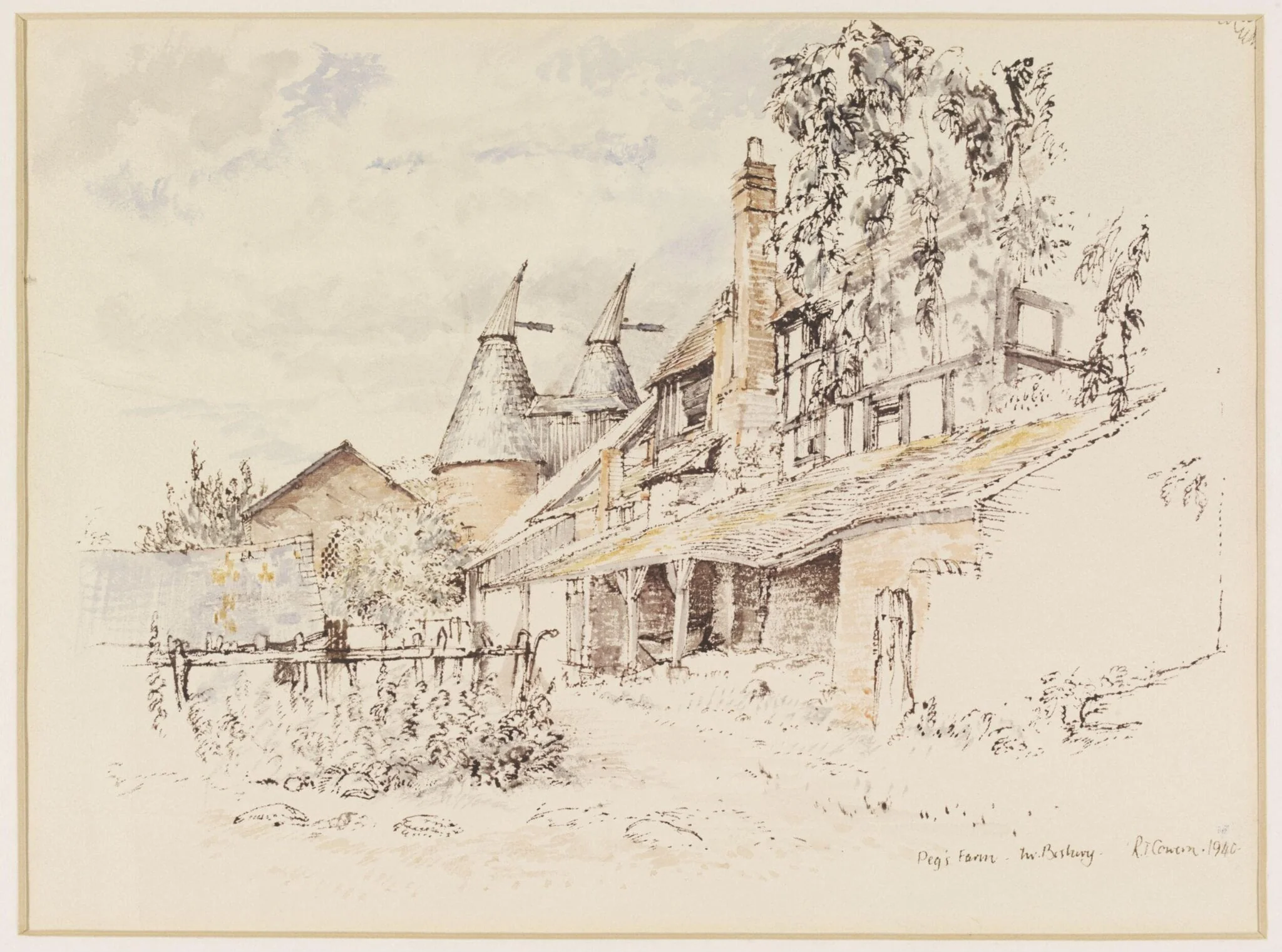 Peg's Farm near Bosbury, detail