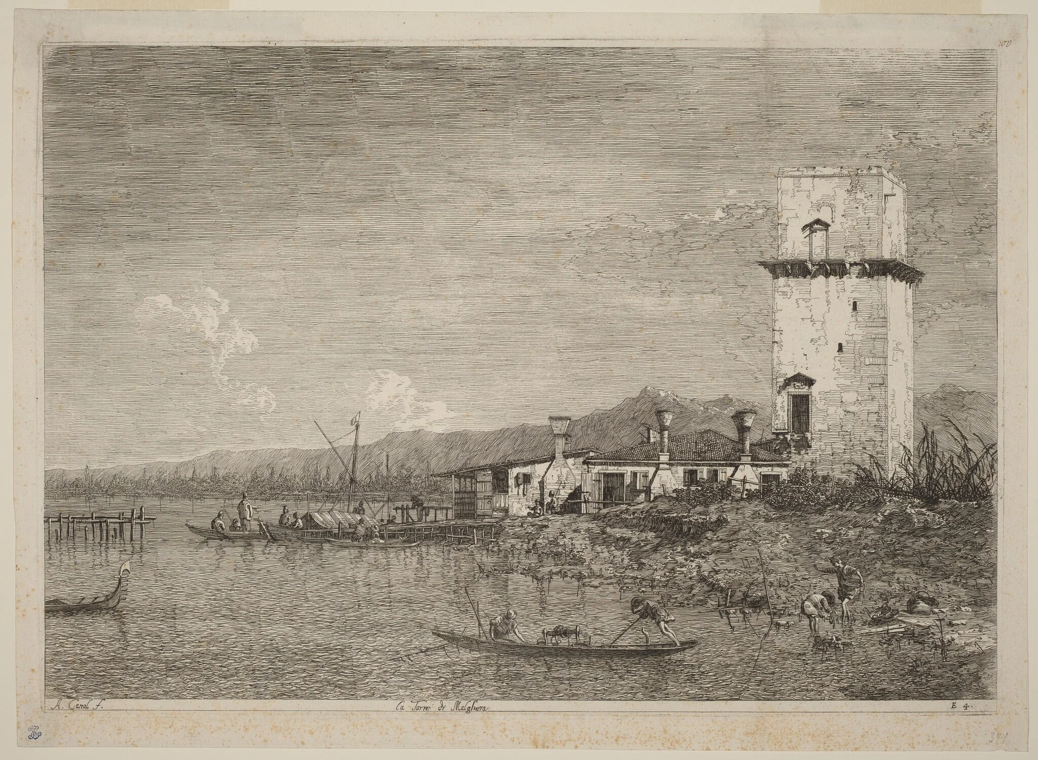La Torre di Malghera, detail