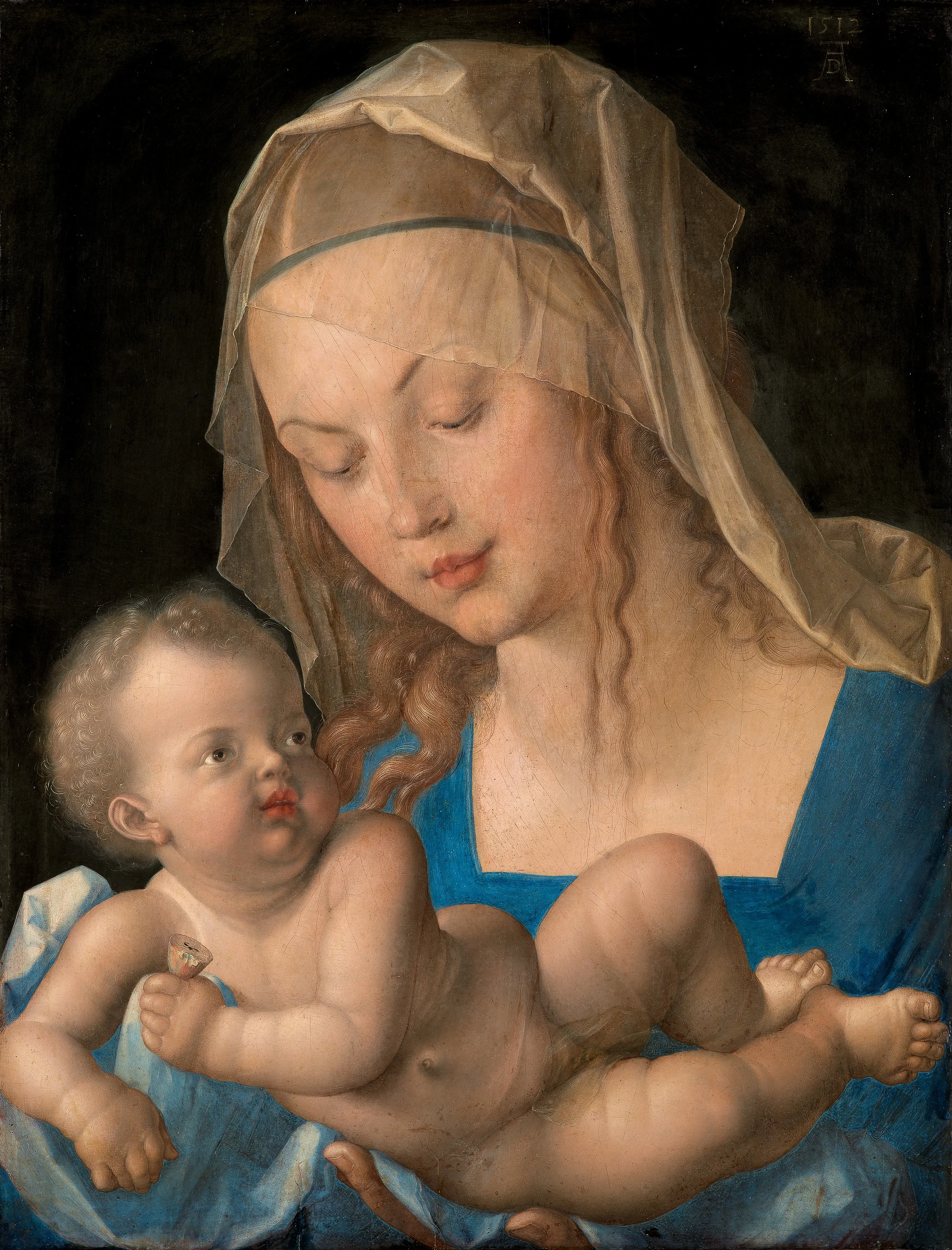 Mary and Child, detail