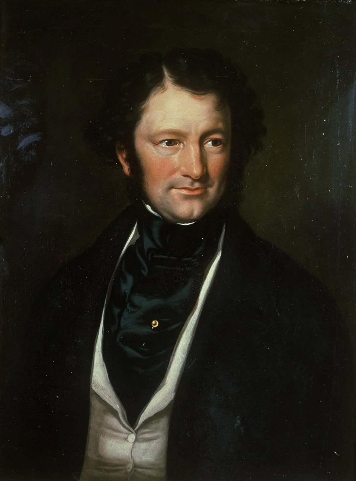 John Cox, died 1870, detail