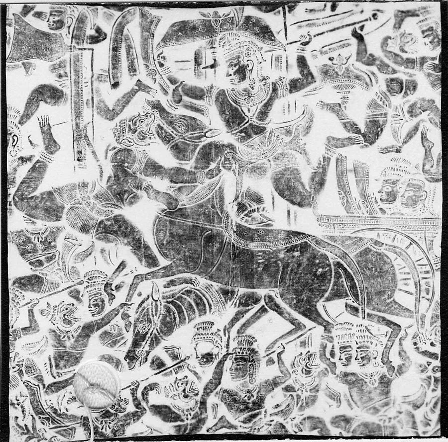 Scene from the Ramayana, detail