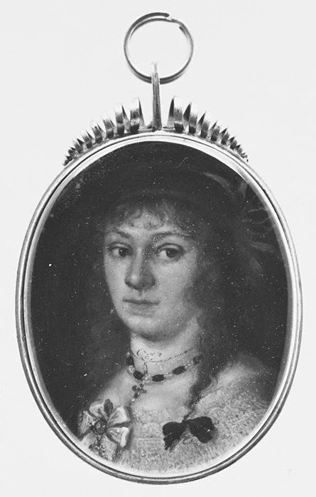 Portrait of a Woman, detail