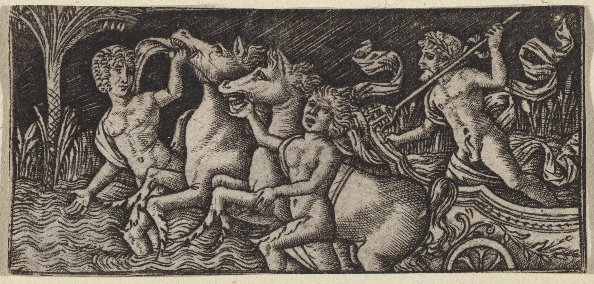 The Triumph of Neptune, detail