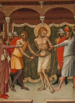 De geseling van Christus, by Luca di Tommè, unspecified, 1365
