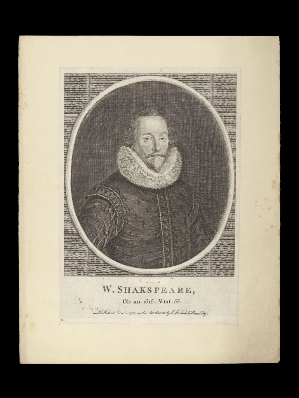 H Beard Print Collection, by J. Stockdale, 1783