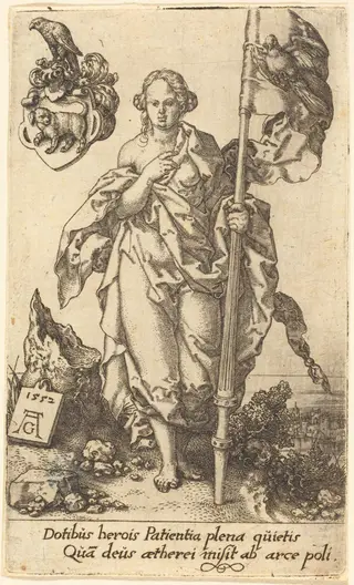 Patience, by Heinrich Aldegrever, 1552