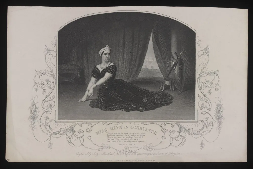 Miss Glyn and Constance, by William Paine, 1850