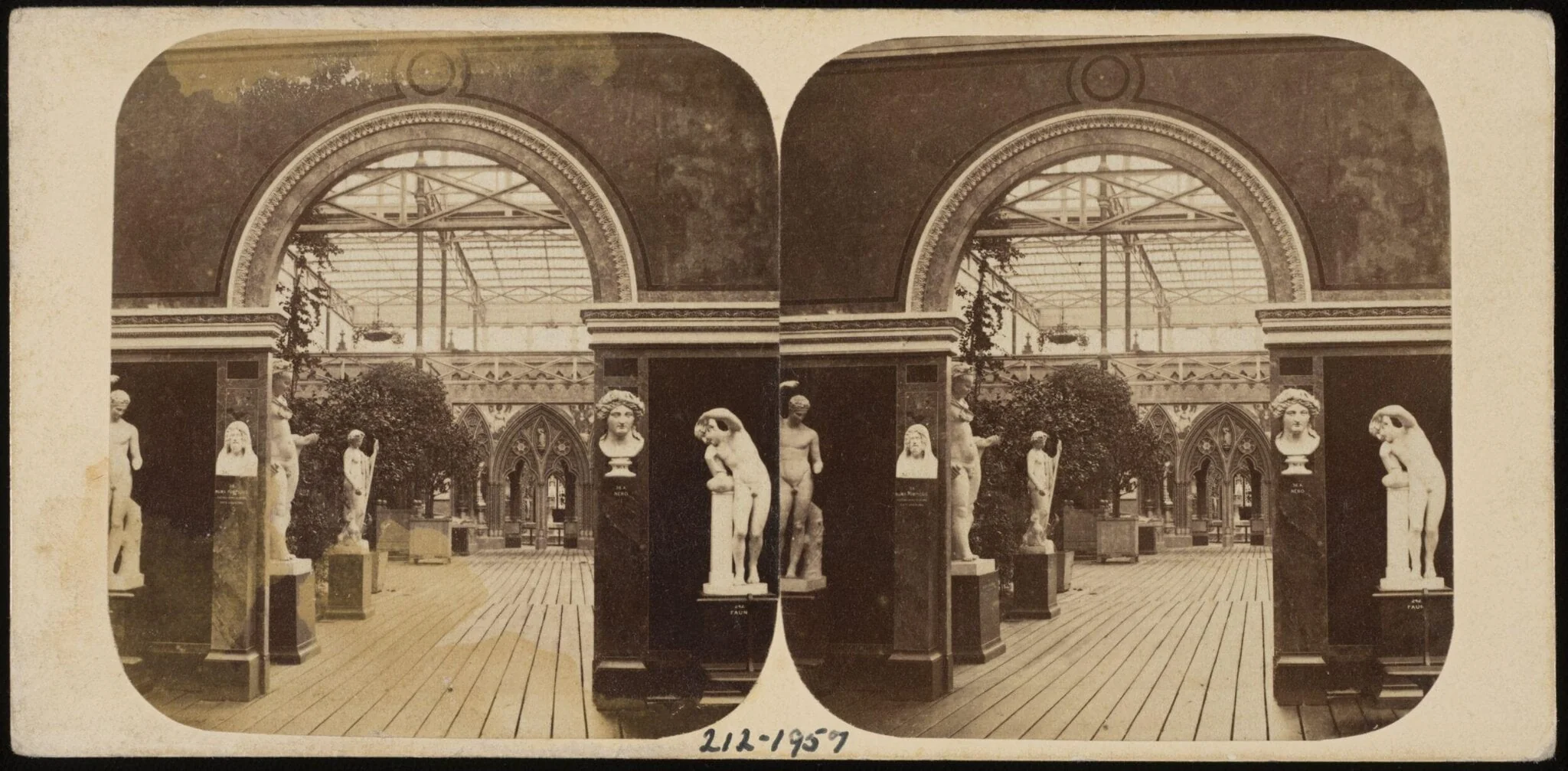 Crystal Palace: View from the Roman Court', detail