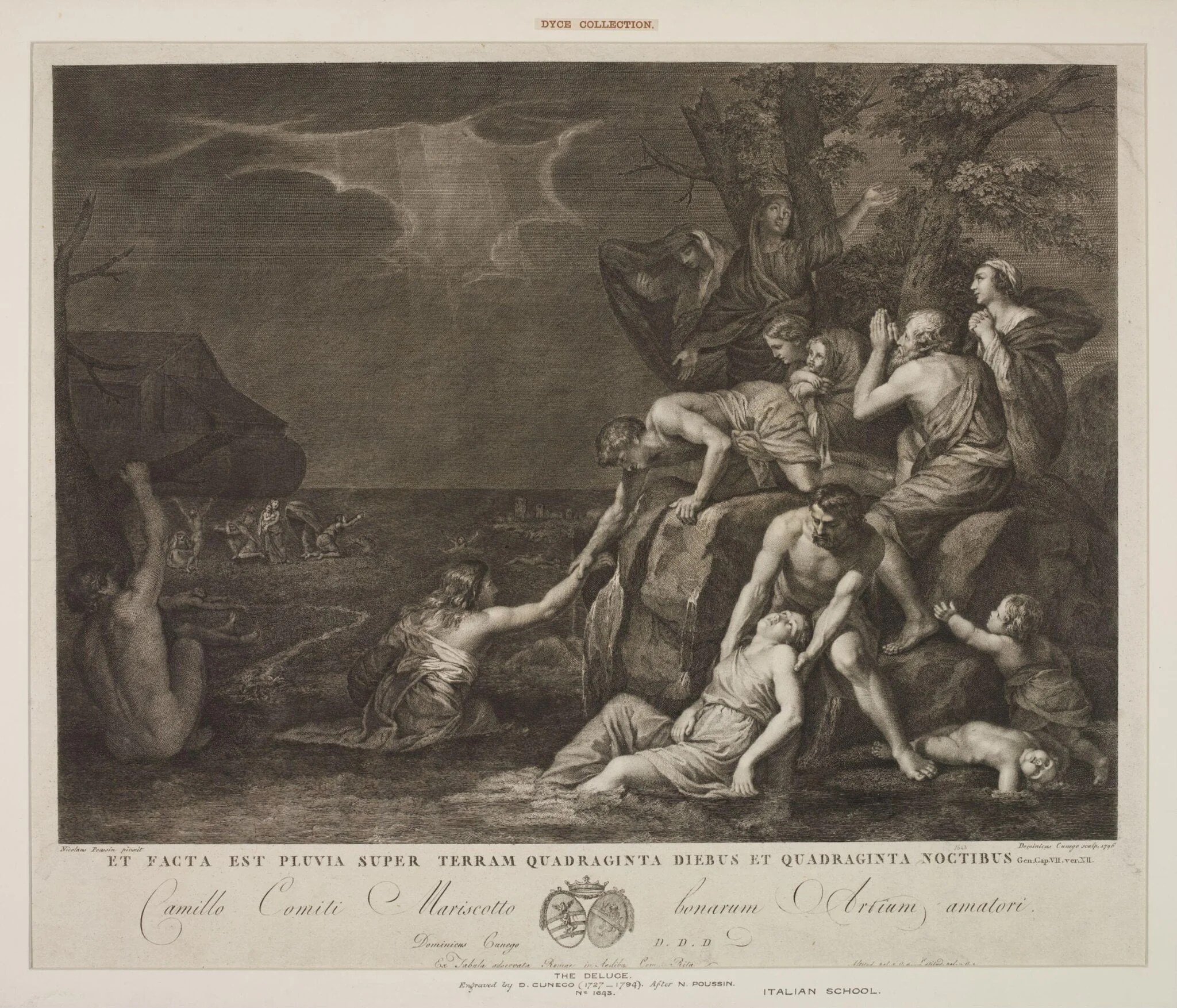 The Deluge, detail