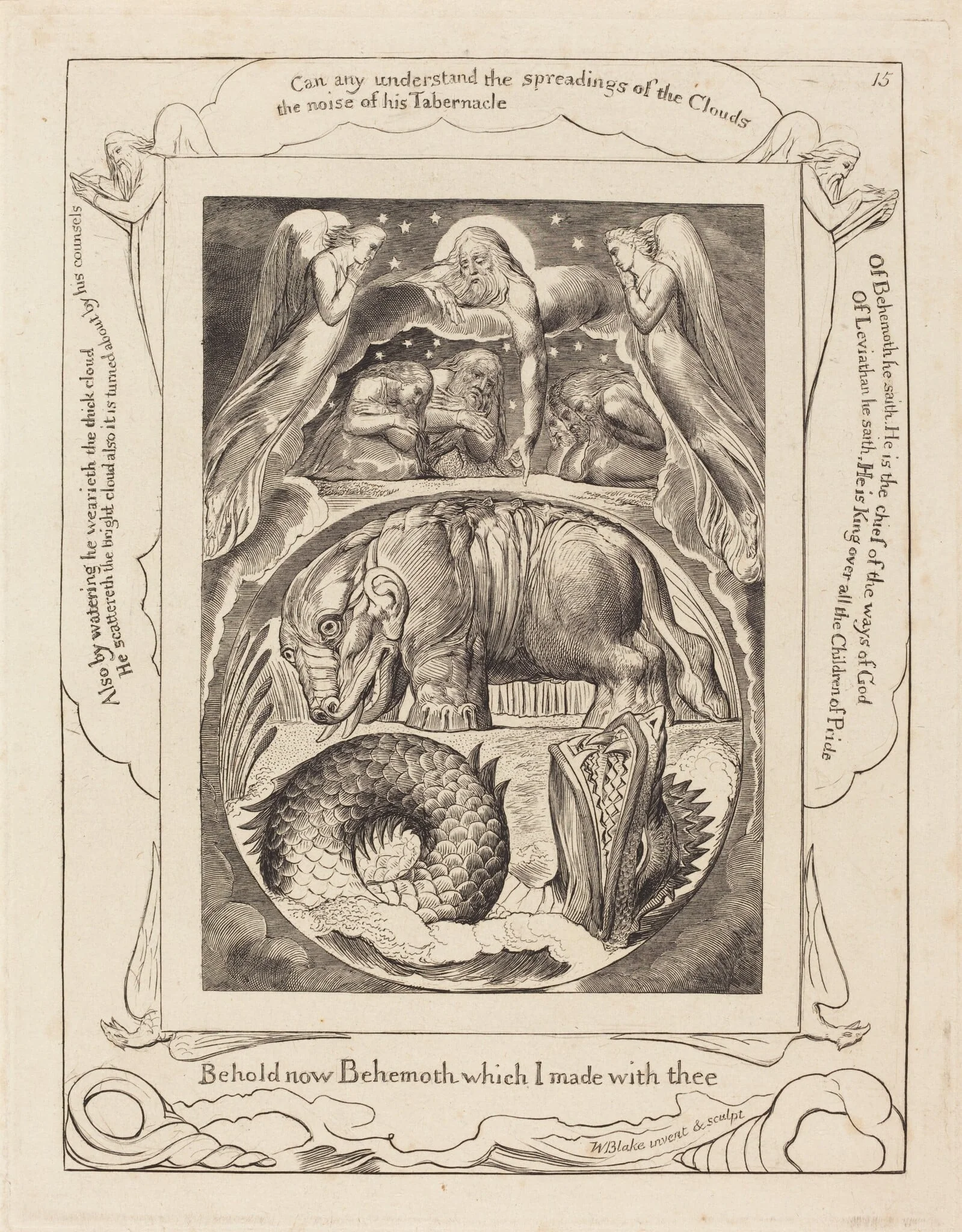 Behemoth and Leviathan, detail