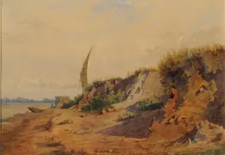 Banks of the Paraná, by Giuseppe Agujari, unspecified, 1870