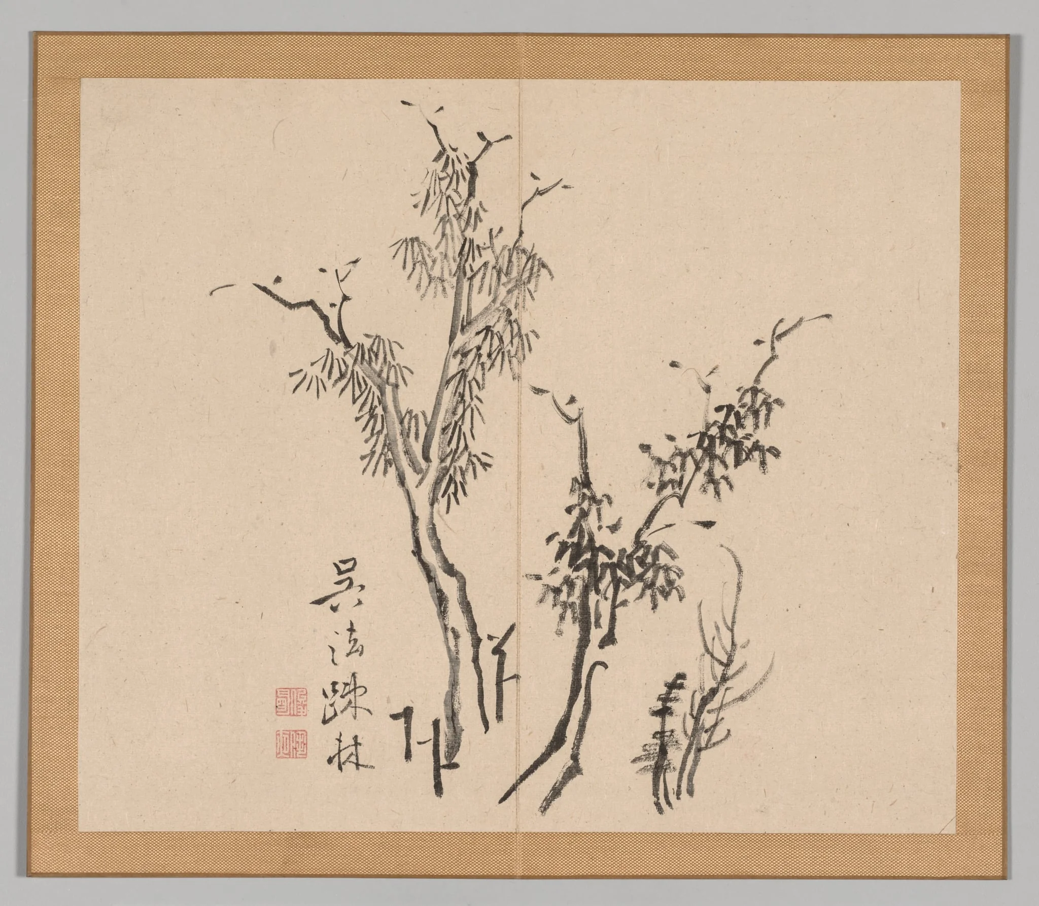 Reverberations of Taiga, Volume 1 (leaf 5), detail