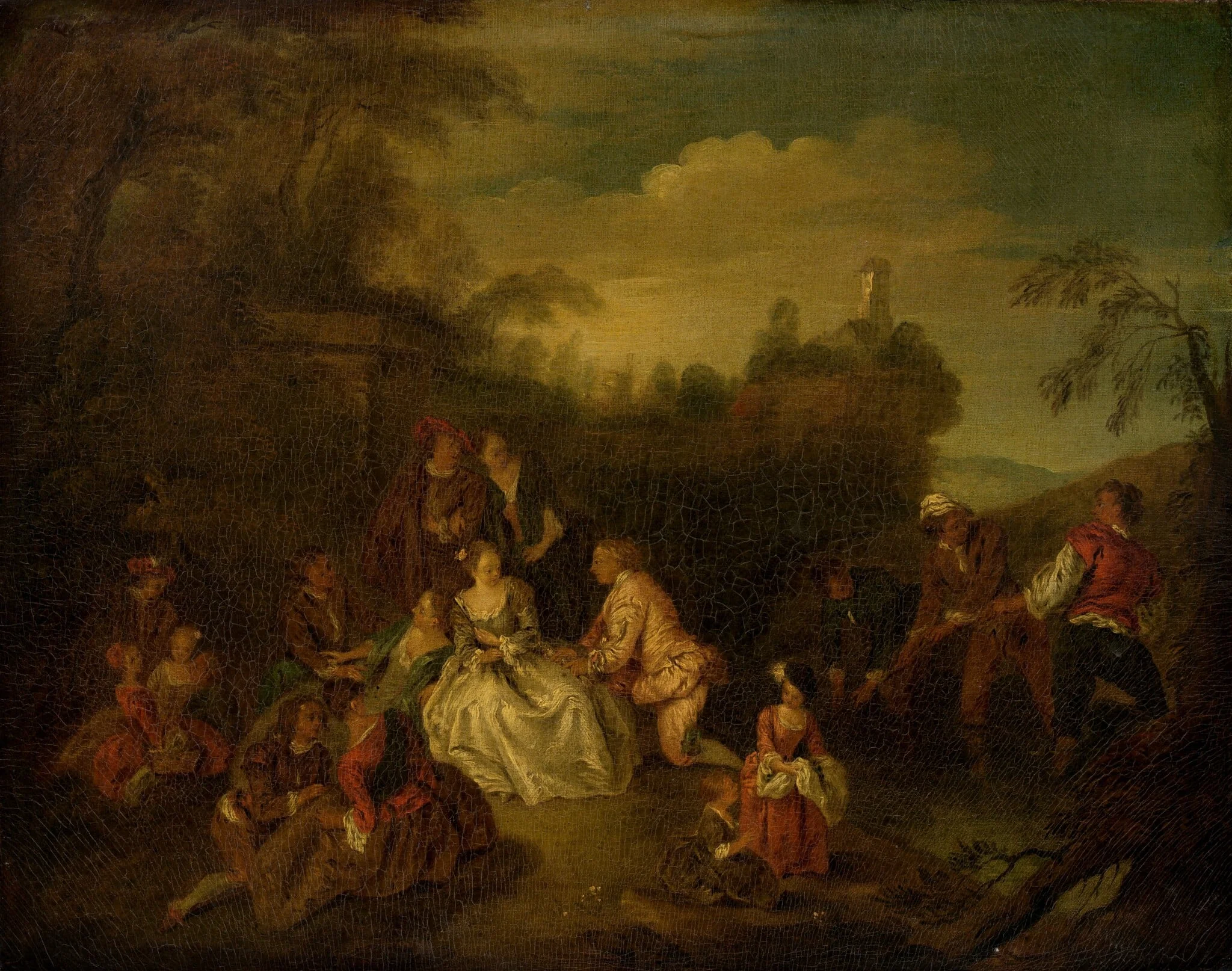The Gift of the Fishermen, detail