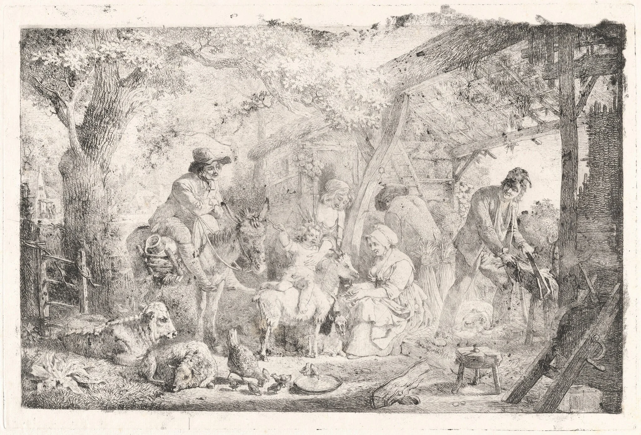 The Little Cavalier (Le Petit Cavalier), detail