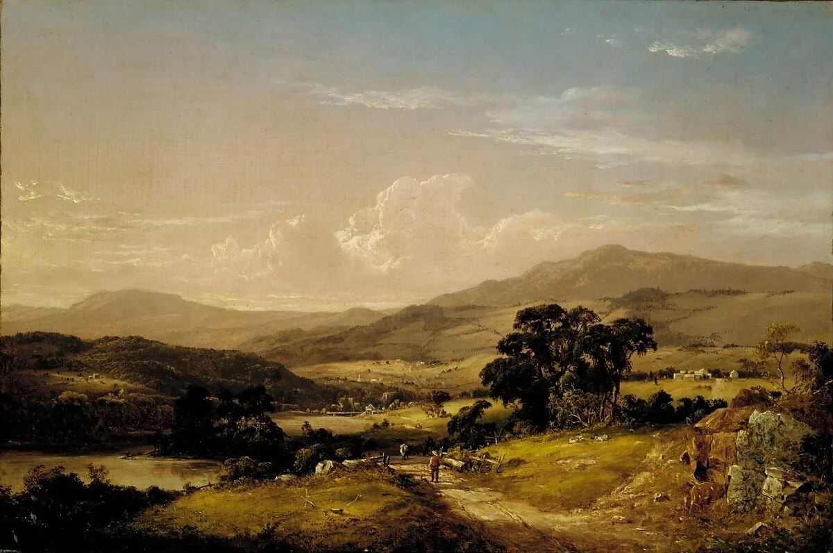 Near Squam Lake, New Hampshire, detail