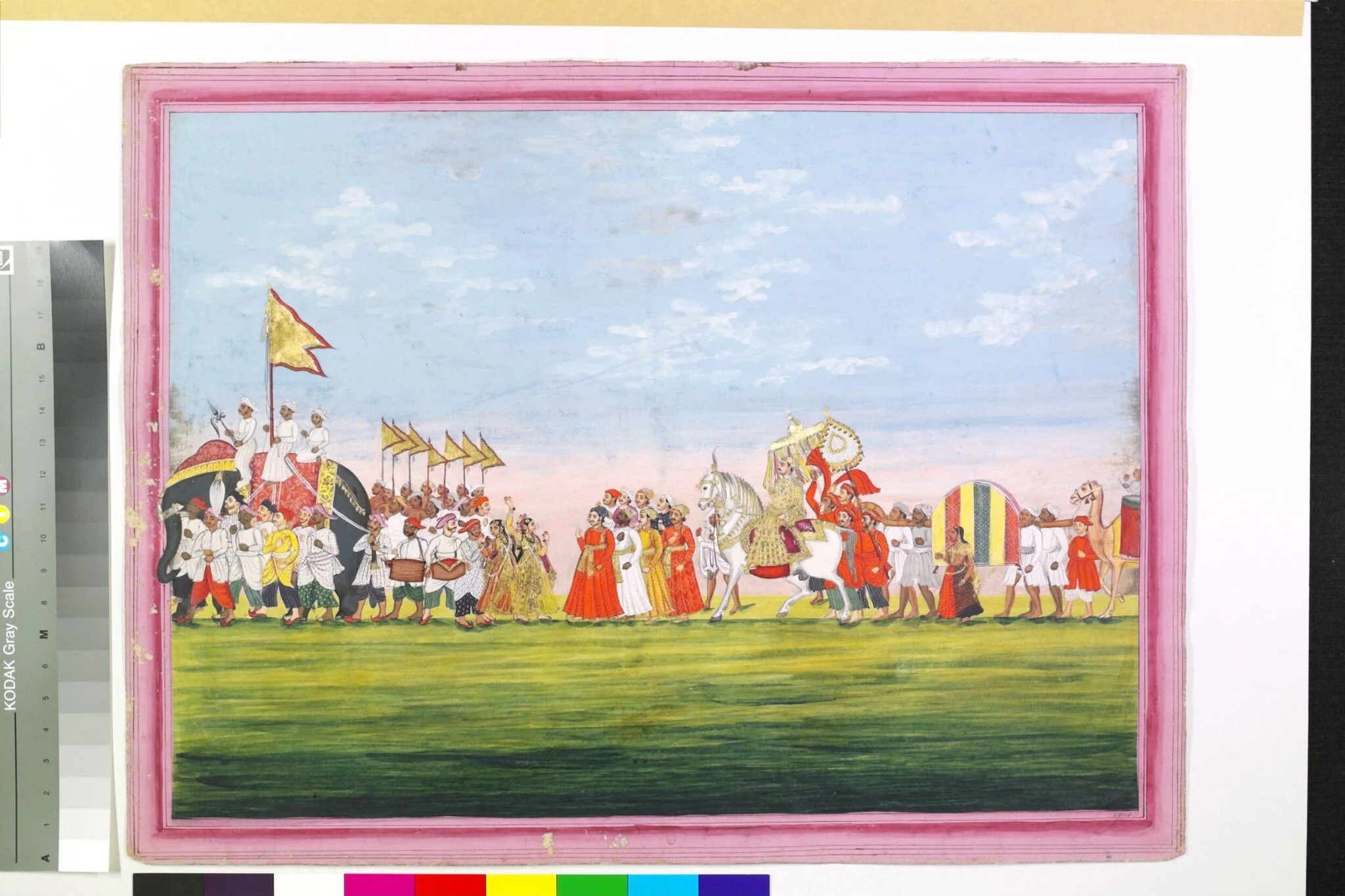 Marriage Procession, detail