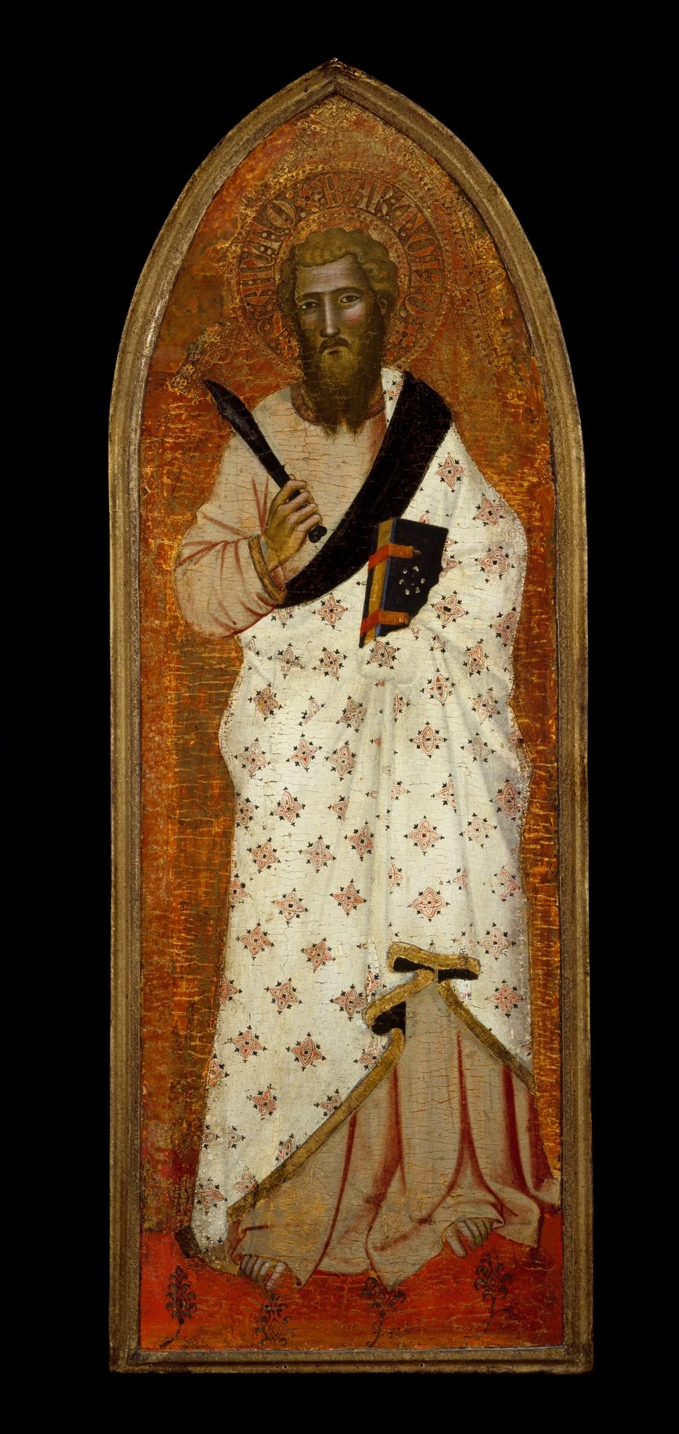 Saint Bartholomew, detail