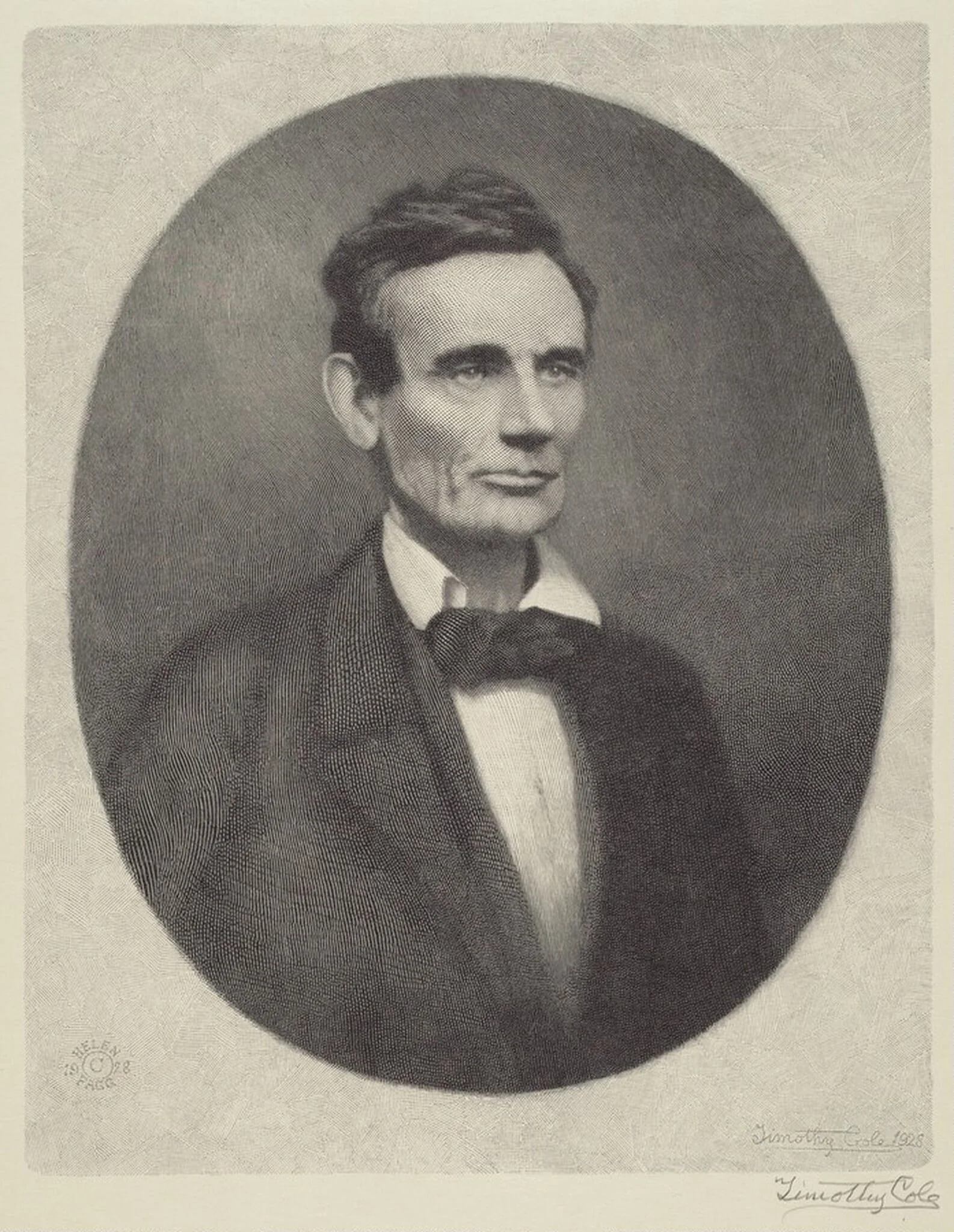 Abraham Lincoln, detail