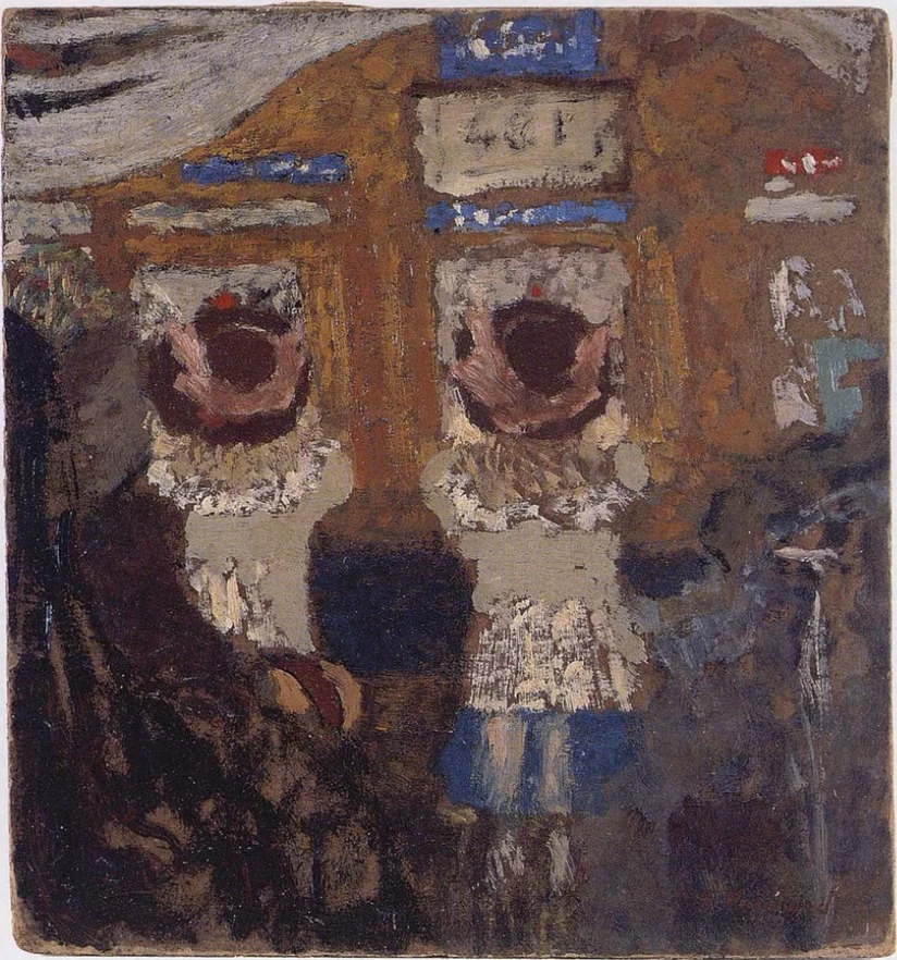 In the Bus, detail