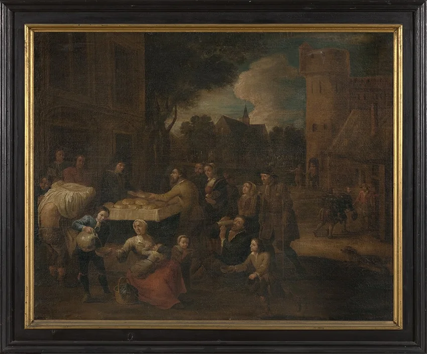 Werken van barmhartigheid, detail