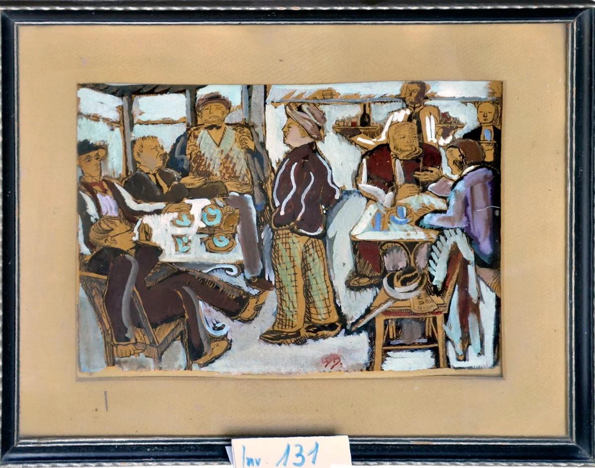 Cafeneaua Oteteleșanu, detail