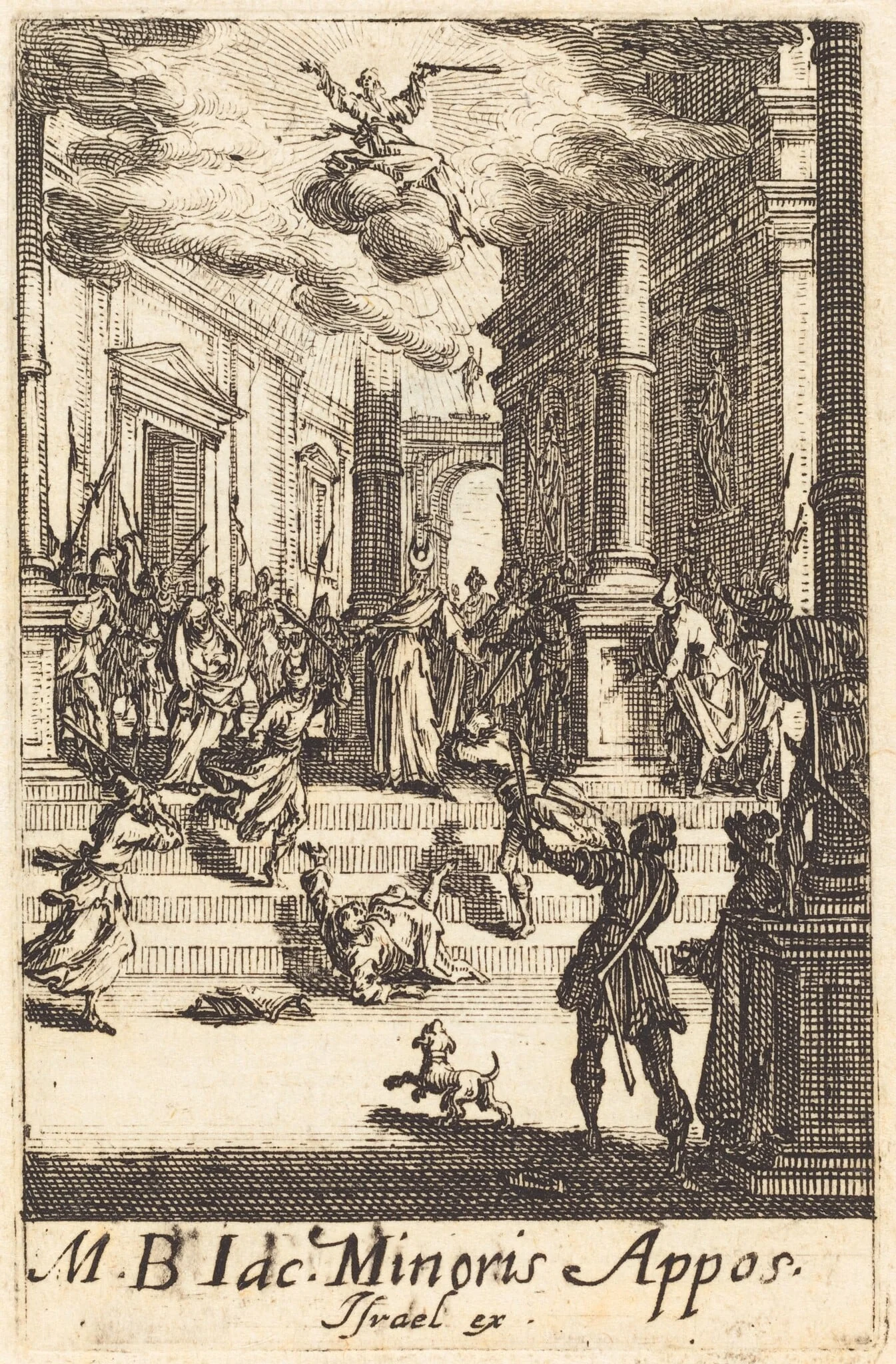 The Martyrdom of Saint James Minor, detail