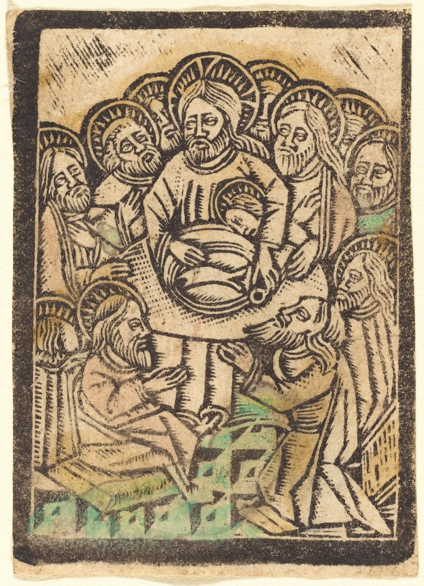 The Last Supper, detail