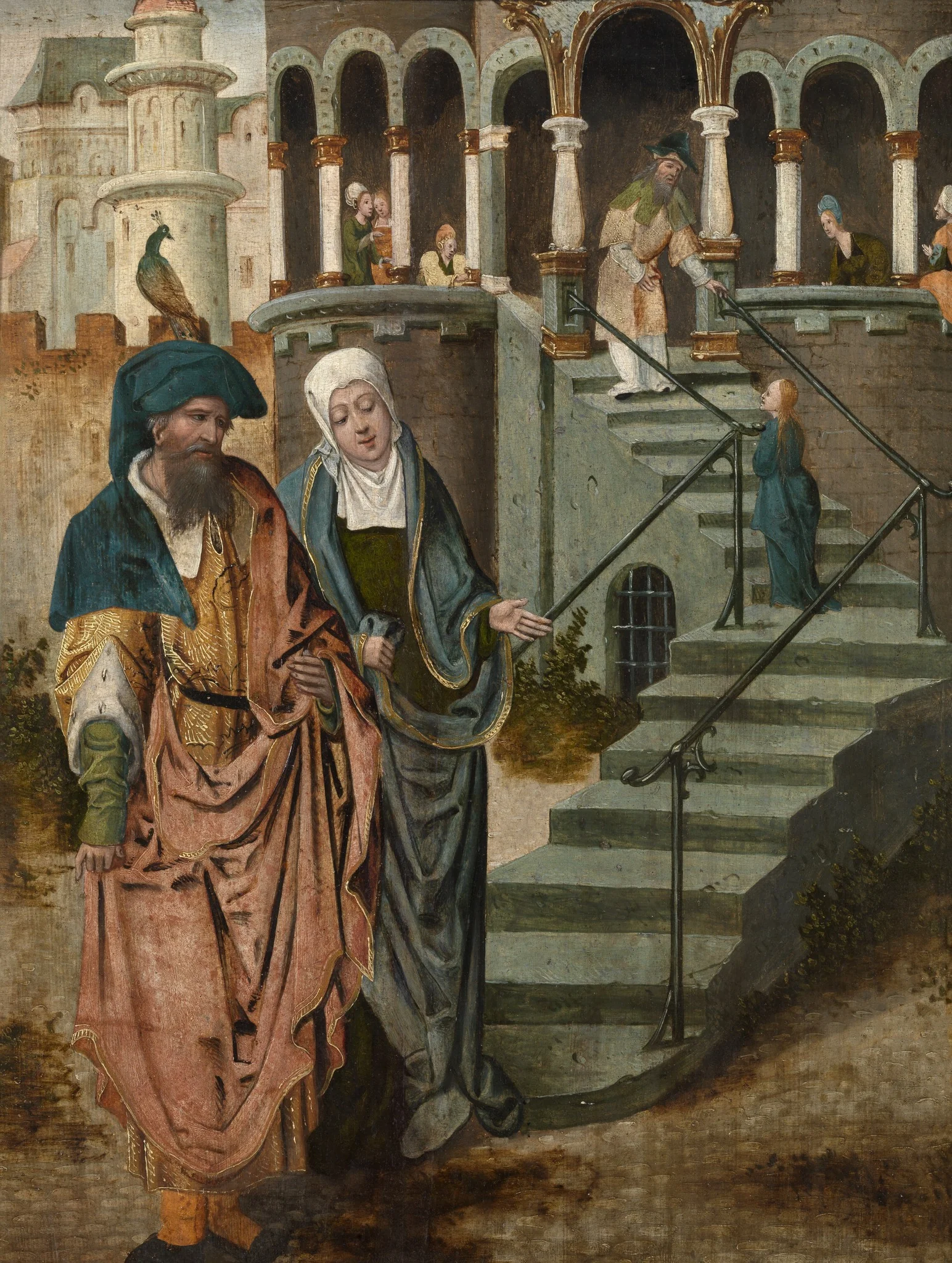 Presentation of Mary in the Temple, detail