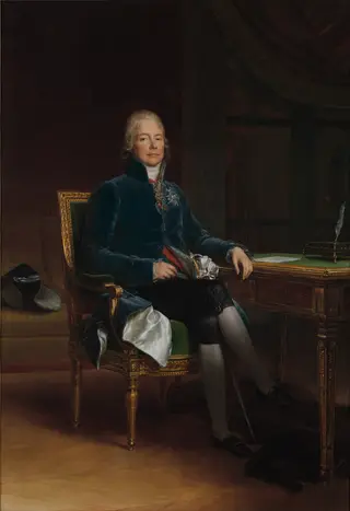 Charles Maurice de Talleyrand Périgord (1754–1838), Prince de Bénévent, by François Gérard, oil, 1808