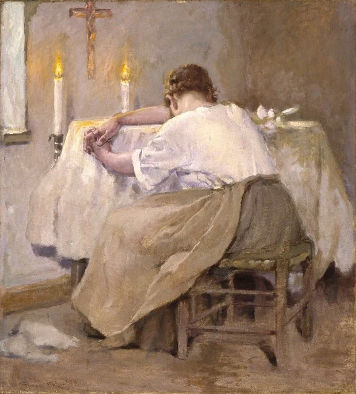 Her First Born, detail
