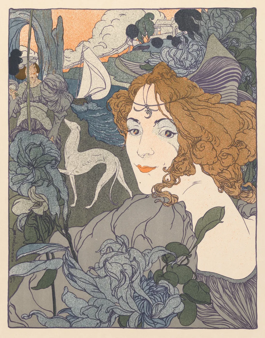 Retour, by Georges de Feure, 1897