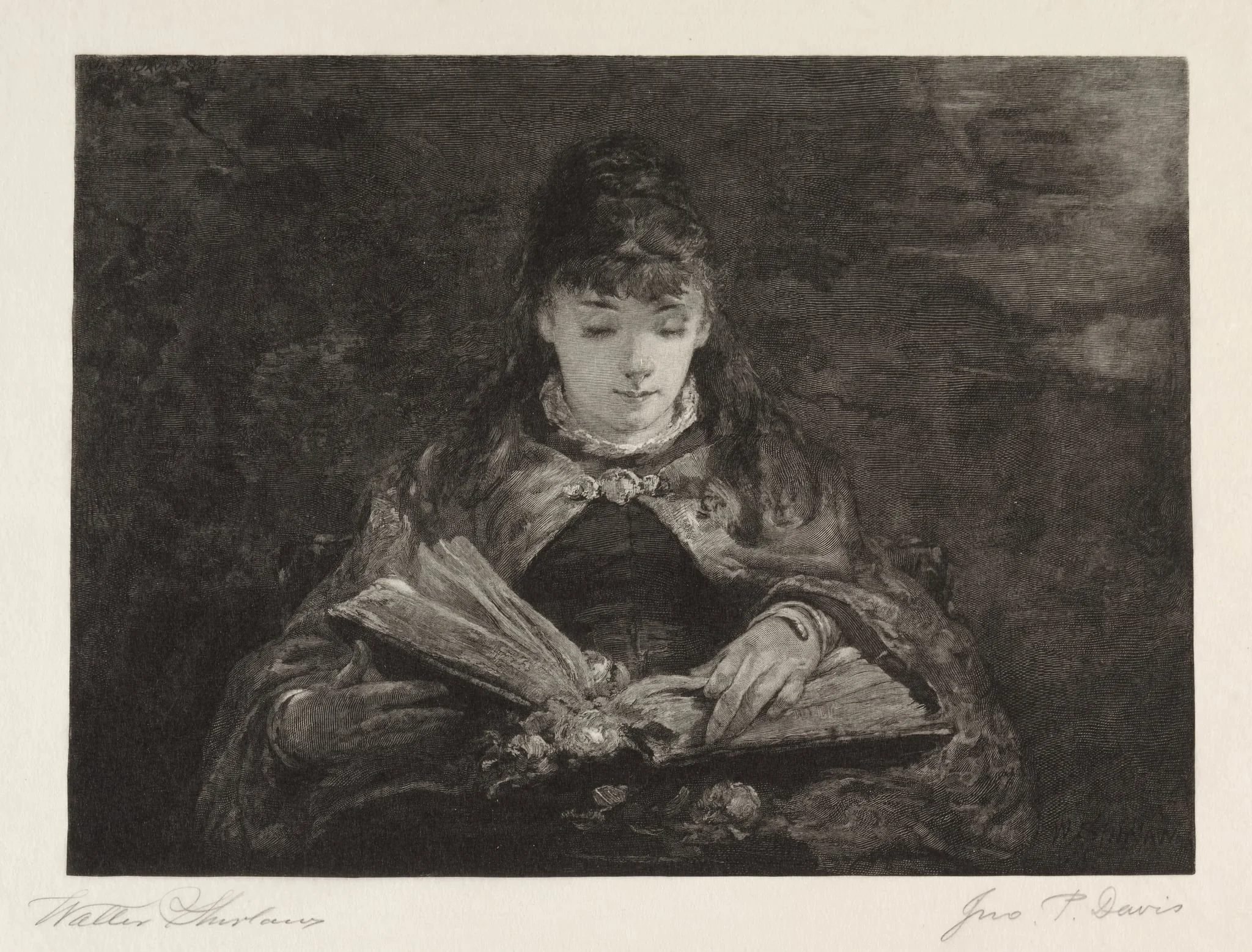 Among the Old Poets, detail
