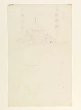 Yeni Valide Camii, by Lewis Vulliamy, 1818