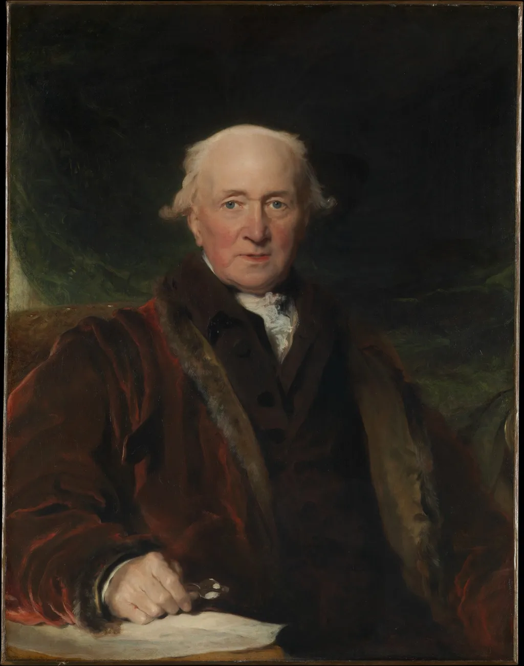 John Julius Angerstein (1736–1823), by Thomas Lawrence, oil, 1809