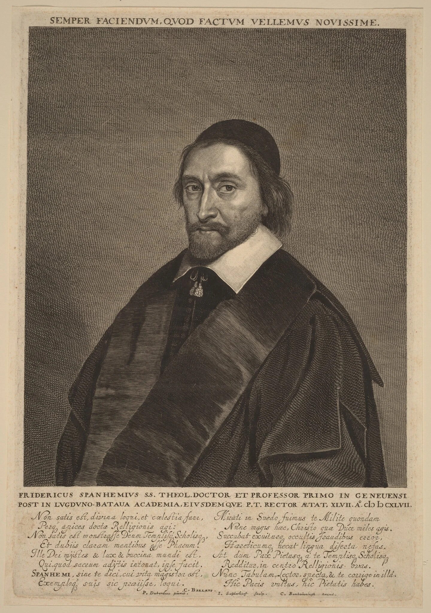 Frederick Spanheim, detail