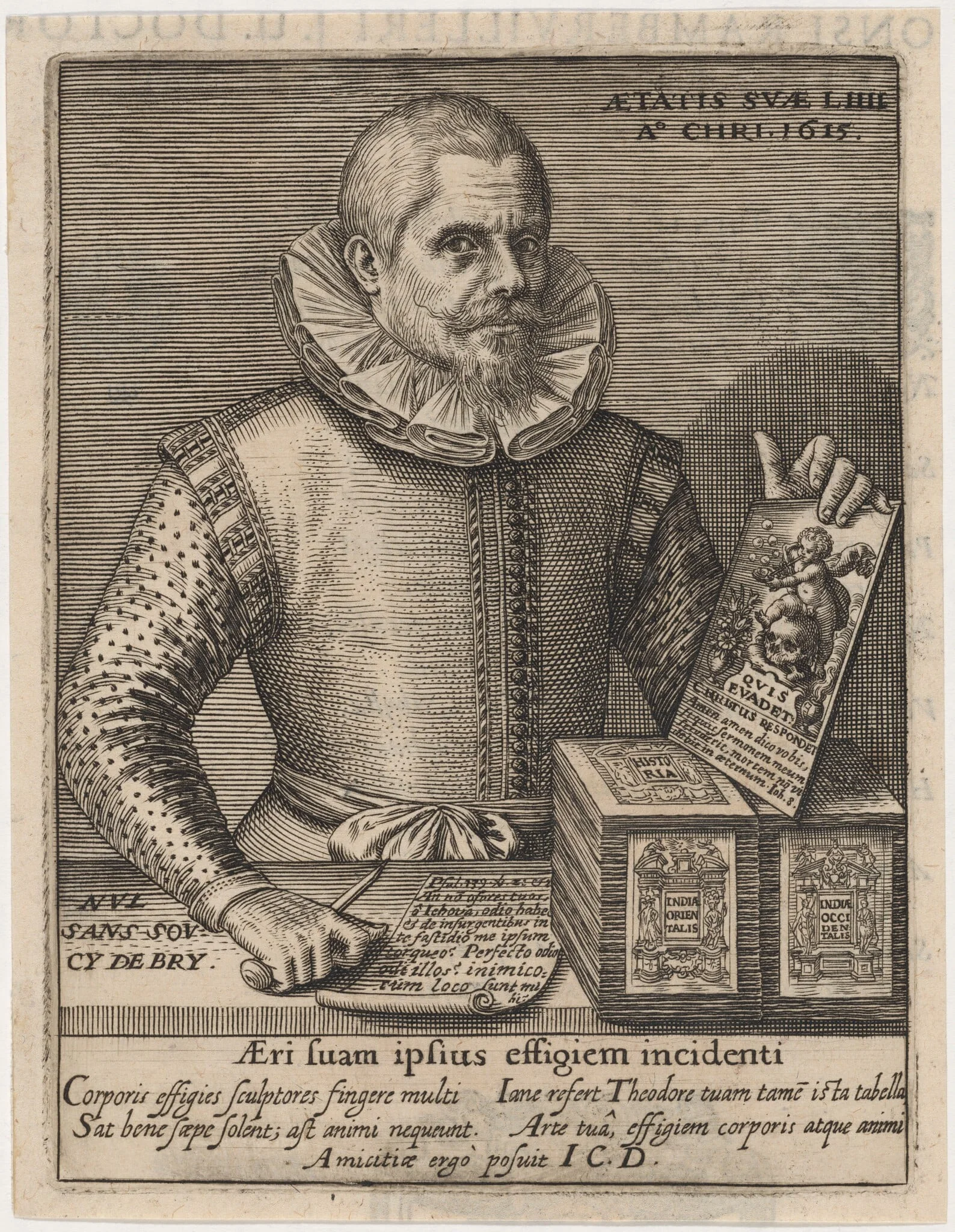 Johannes Theodorus de Bry, detail