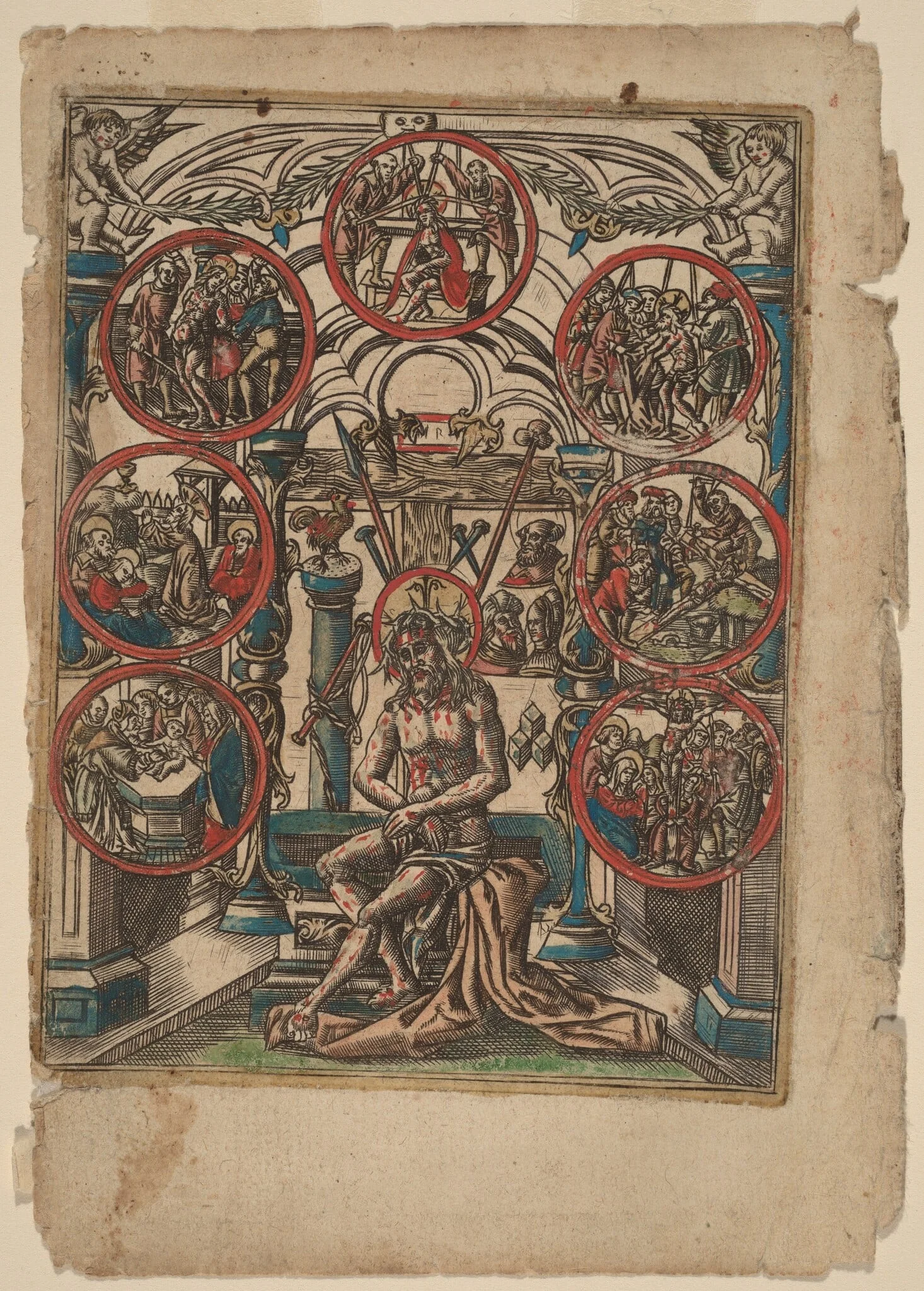 Christ as the Man of Sorrows, detail