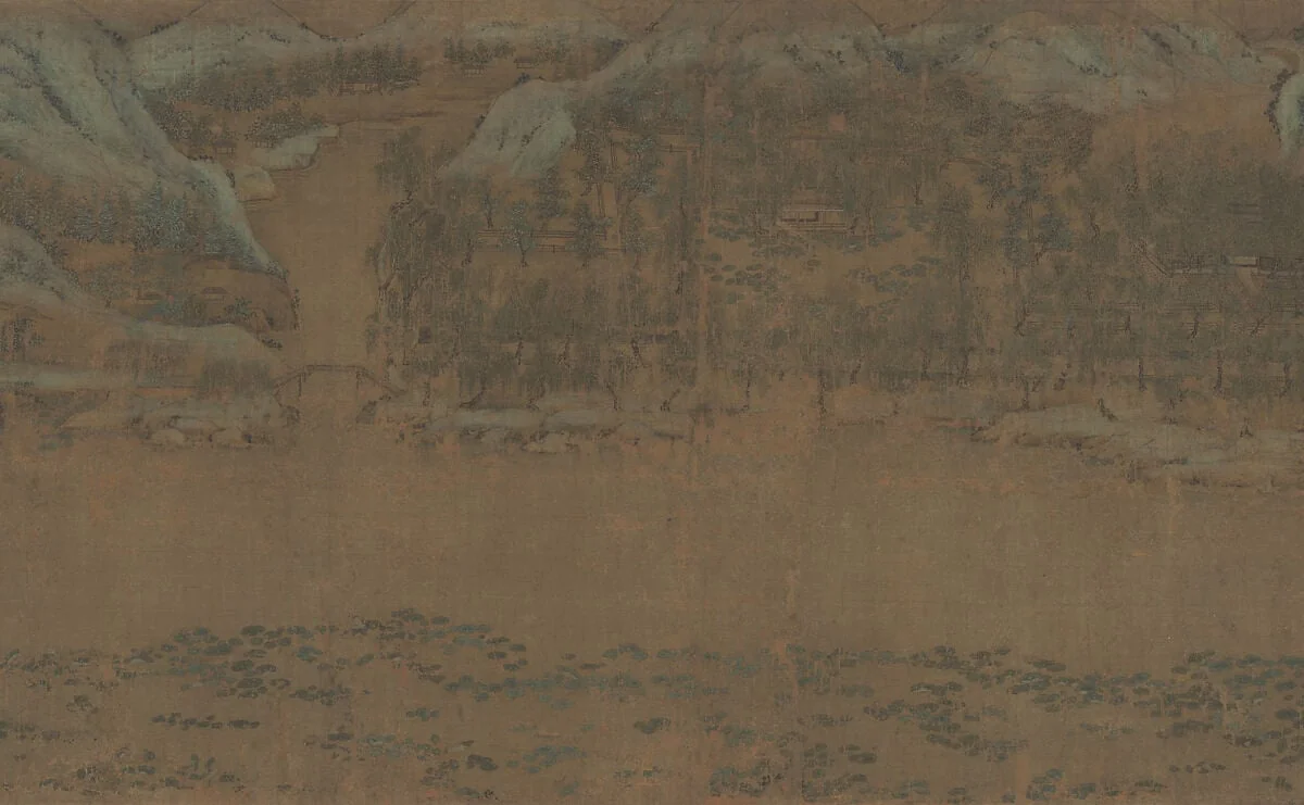 南宋 李結 西塞漁社圖 卷 |Fisherman's Lodge At Mount Xisai, detail