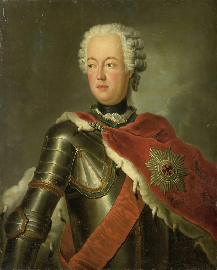 Portrait of Prince August Wilhelm of Prussia, by Antoine Pesne, oil