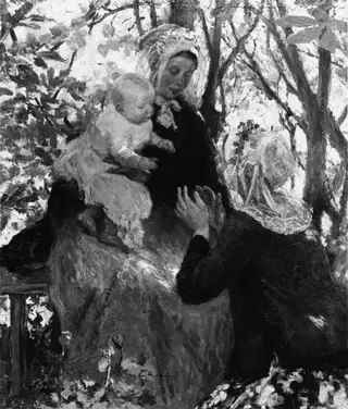 Madonna, by Gari Melchers, unspecified, 1906